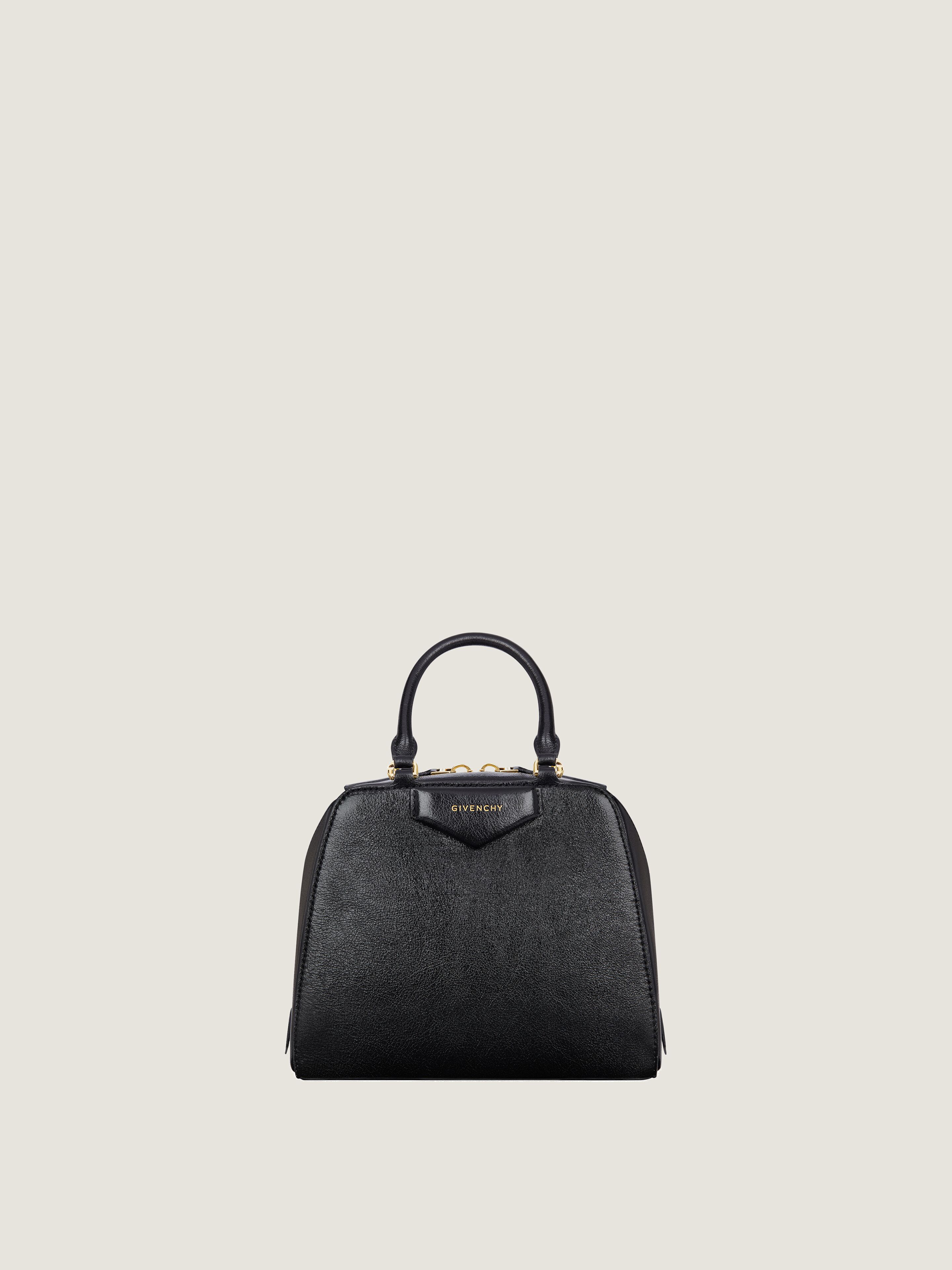 Mini Antigona Cube bag in leather